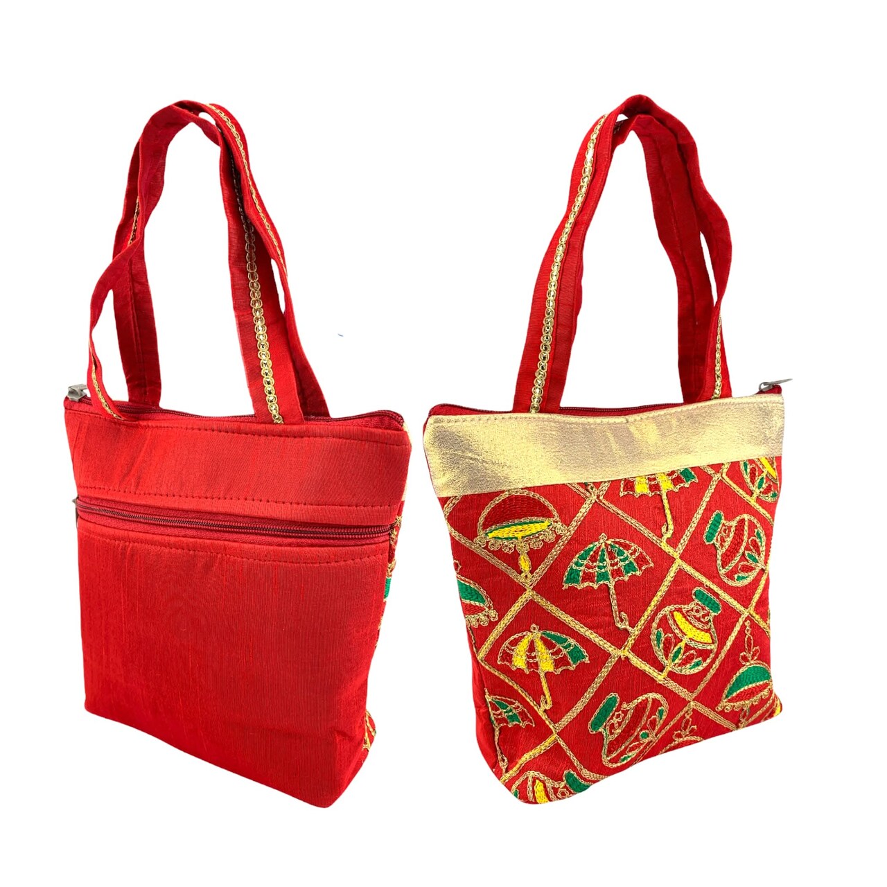 Indian Potli Clutch Purse Women Ethnic Hand Bags Wedding Return Gifts Pooja Favors Housewarming Nikah Favor